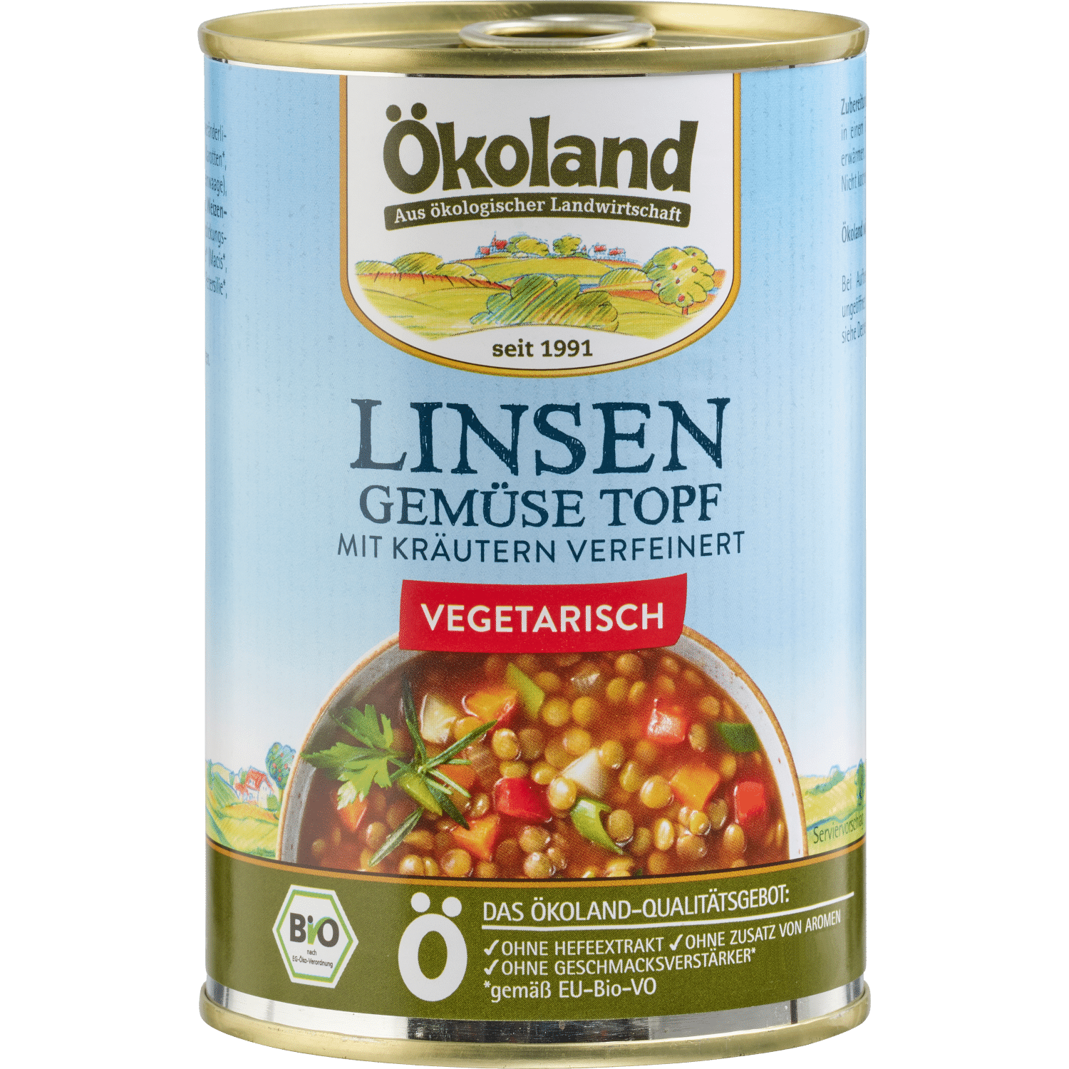 Linsen-Gemüse-Topf, vegetarisch