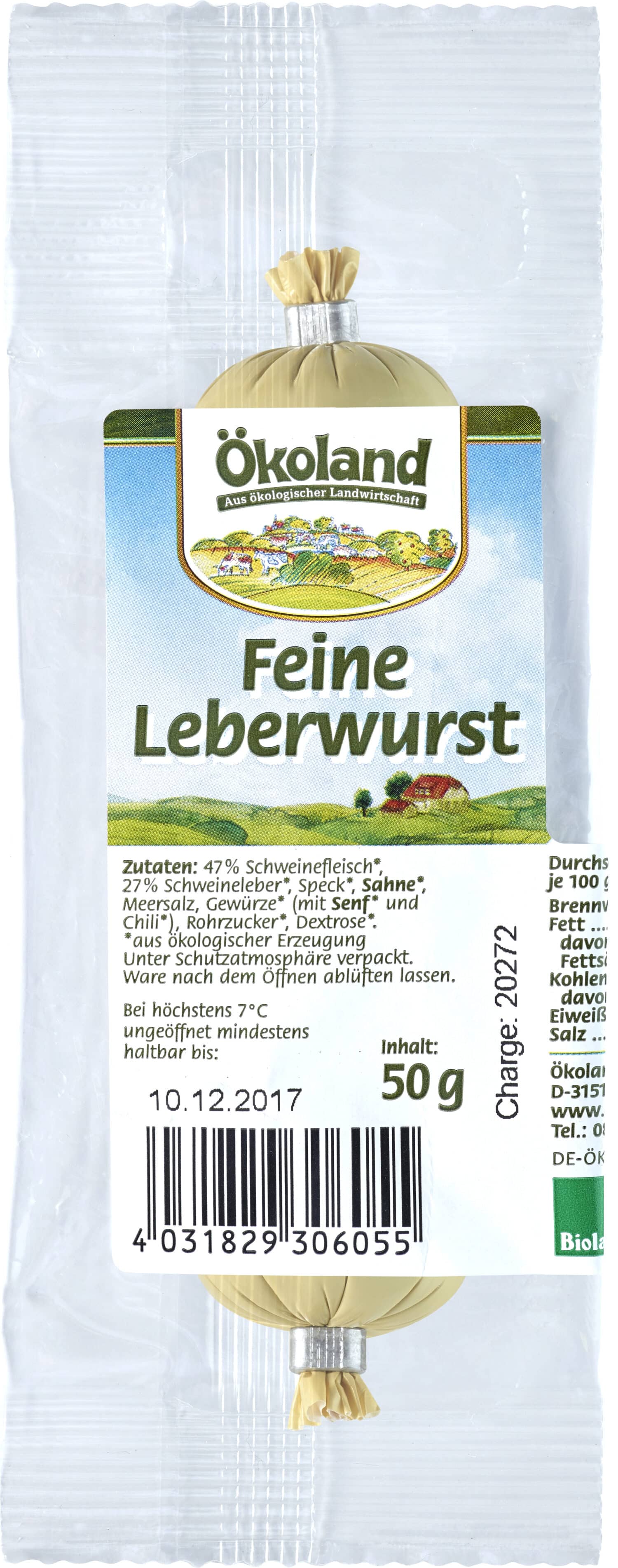 Leberwurst fein